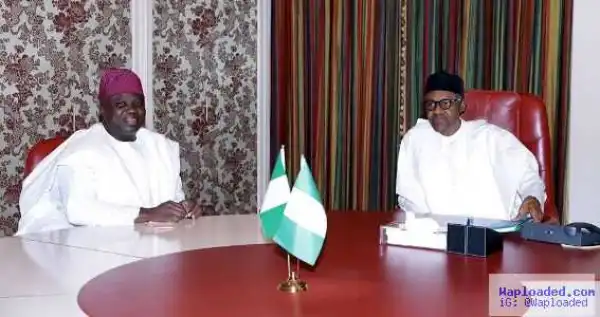 Governor Ambode visits President Buhari, commends his economic investment drive
